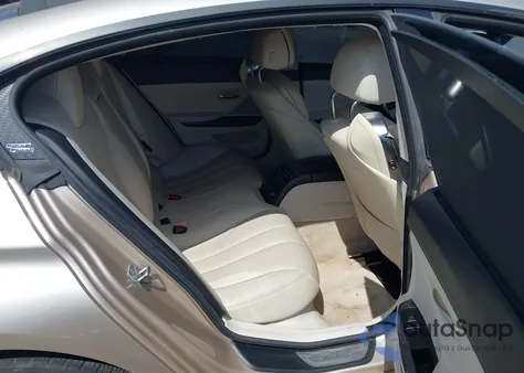 2014 BMW 650I Gran Coupe z USA, uszkodzony, nr VIN WBA6B2C54ED128777